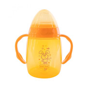 Поїльник з силіконовим спаутом і ручками Baby Team AKT-5004