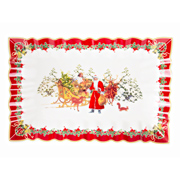 Блюдо фарфорове 35х23х3,5 см Christmas collection Lefard 986-133