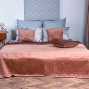 Покривало двостороннє VeLour Руно коричневе - Фото №2