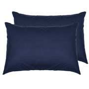 Комплект наволочок з ранфорса SoundSleep dark blue183 темно-синій