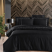 Постільна білизна Claudio black VIP Moonlight satin First choice 