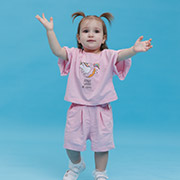 Костюм для дівчинки КС779 футболка і шорти Бембі 900-світло-рожевий