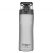 Пляшка для води 600 мл Ardesto AR2205PGY сіра