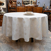 Скатертина гобеленова Новорічна Villa Grazia Золоті іскорки