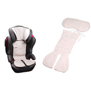 Льняна накидка в дитяче автокрісло групи 2/3 з 9 міс до 12 років 