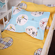 Наволочка 20-0044 Cats and bunnies бязь MirSon