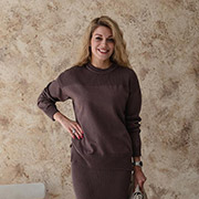 Джемпер в'язаний Katrin new Art Knit шоколад