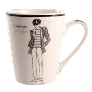 Чашка порцелянова 300 мл Couture D Limited Edition B02-E0824D