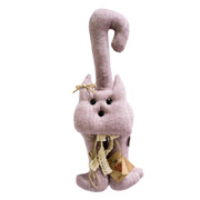 Іграшка декоративна 40 см Кіт Прованс какао