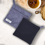 Прихватка кухонна 700 Black дак-вафля Mirson