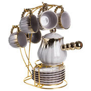 Набір для кави по-турецьки фарфоровий 6 персон Confidence Yiwu FM-JJ-4