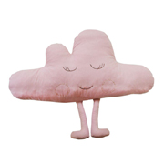 Подушка-іграшка декоративна Хмарка Прованс рожева