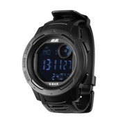 Годинник тактичний з компасом та крокоміром Delta X Black 2E