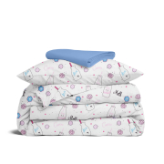 Дитяча постільна білизна в ліжечко MILK CS3 Cosas рожевий