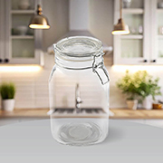 Банка з кришкою-затискачем 2.0л Maestro MR-5001-2