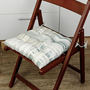 Подушка на стілець Клітинка Прованс