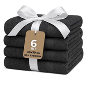 Набір серветок махрових Ideia темно-сірий