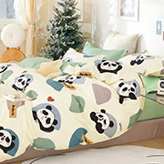 Постільна білизна День панди 101429 бязь-люкс Selena