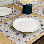 Серветка бавовняна Квіти сині Господиня Прованс