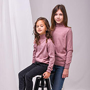 Гольф базовий Art Knit рожево-пудровий