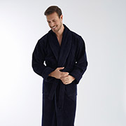 Чоловічий довгий халат Nusa NS-1330 lacivert