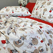 Постільна білизна На місяці 508119 фланель Selena