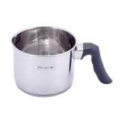 Пітчер молочник джаг на 1л з ручкою з нержавіючої сталі для індукції та газу Kamille 5842
