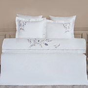 Постільна білизна Sementa Antrasit сатин з вишивкою Dantela Vita