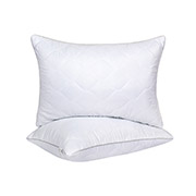 Подушка стьобана антиалергенна Softness Iris Home біла