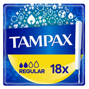 Тампони гігієнічні з аплікатором 18 шт Regular Duo Tampax 8006540858509