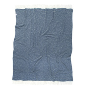 Плед-накидка Barine Wave indigo синій