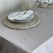 Скатертина водовідштовхувальна однотонна Grey 07 DUCK Ecotton