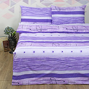 Постільна білизна Lotus ранфорс Mia бузкове