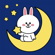 Картина за номерами 25х25 см Лайн Френдс Коні на місяці LED-підсвічування Santi 955014