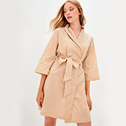 Халат жіночий бавовняний Прованс золото