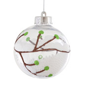 Шар новогодний 8 см Зимние ветви Yes! Fun 973043