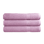 Рушник махровий Diagonal Kare 490г SoundSleep бузковий