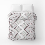 Підковдра Захопленість бязь Home Line сіро-рожевий