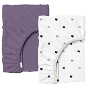 Набір простирадл на гумці Aurora Love ранфорс Cosas висота 20 см