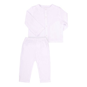 Комплект для хлопчика Бембі КП659 муслін білий