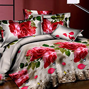 Постільна білизна Троянда червона 200102 ранфорс Selena