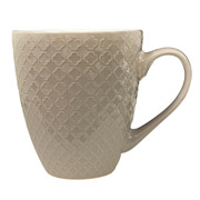 Чашка керамічна 550 мл Emboss Limited Edition JH4332-2 бежева