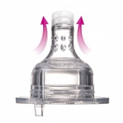 Соска силіконова динамічна (2 шт) вільна Lovi 18/750