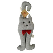 Іграшка декоративна 40 см Кіт Прованс сірий