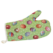 Рукавиця-прихватка гобеленова Limaso EDEN865 зелена