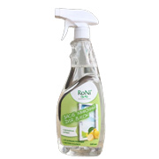 Засіб для миття вікон RoNi з ароматом Цитрус пет-банка 500 мл розпилювач