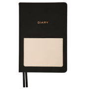 Щоденник датований А5 368 стор Ottavio Leo Planner 252684 чорний