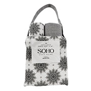 Набір кухонних рушників Snow Grey Soho в сумочці