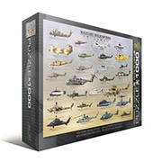 Пазл Військові вертольоти 1000 елементів Eurographics 6000-0088