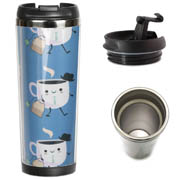 Термокружка ZIZ Робочий чай 380 мл 21100